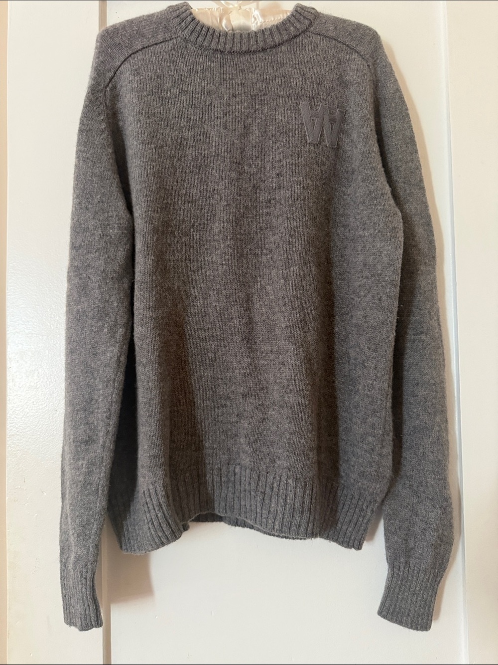 Wood Wood Copenhagen unisex Gray Crewneck Sweater